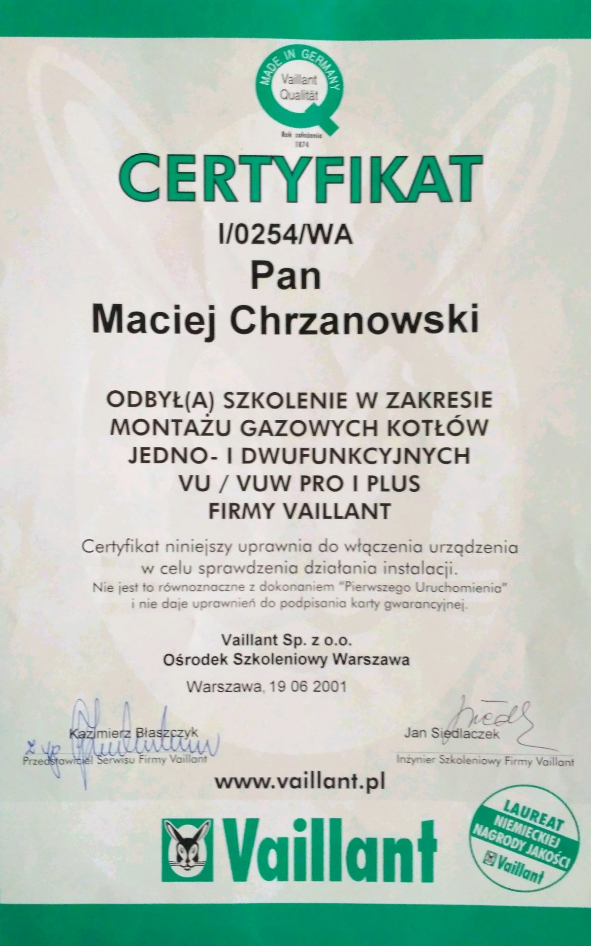 Certyfikat (1)
